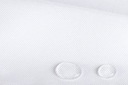 Скатерть грязеотталкивающая с гипюровым кружевом, белая, 110х190.