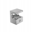 Podpórka do szyby 8 mm na wkręt KRISTAL Chrom