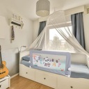 Barierka ochronna do łóżka łóżeczka dziecięcego składana 180 cm PORĘCZ Kod producenta DKCZG002A0180gru