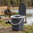 WIADRO TOALETOWE BRANQ 1306 WC ТУРИСТИЧНІ Z КРИШКА DO LODZI 22L  (18760034321) фото min 15