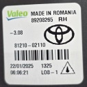 TOYOTA YARIS AURIS COROLLA AVENSIS ПРАВЫЙ ГАЛОГЕН 81210-02110 НОВЫЙ ОРИГИНАЛ  (18833706821) фото min 6