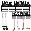 WIESZAK NA MEDALE ŚCIENNY MOJE MEDALE PIŁKA BIEGANIE TANIEC PŁYWANIE JUDO