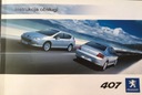 PEUGEOT 407+NAWIGACJA MANUAL MANTENIMIENTO ORIGINAL 