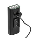 LAMPKA ROWEROWA PRZEDNIA 3xLED USB-C + OŚWIETLENIE ROWEROWE TYLNE PRO VAYOX