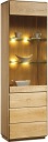 ATLANTA TYP 09 Шкаф-витрина правый, дуб натуральный