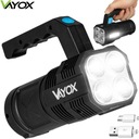 АККУМУЛЯТОРНЫЙ СВЕТОДИОДНЫЙ ФОНАРЬ, ПОИСК, ФАРА, VAYOX