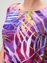 Šaty Loap Anuma - M74YJ/Blue/Pink Výstrih okrúhly