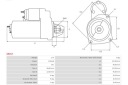 AS-PL СТАРТЕР 12V  PG260NA  (15708669113) фото min 10