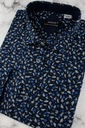 Шелковая мужская элегантная деловая рубашка C205