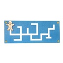 Лабиринт для доски сенсорных манипуляций