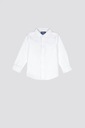 Белая рубашка для мальчика 74 Coccodrillo