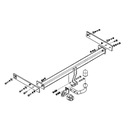 BARRA DE REMOLQUE GANCHO DE REMOLQUE NUEVO JUEGO DE CABLES PARA VW SHARAN 2 II 7N VAN 10-12 13 PIN 