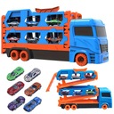 TIR TRUCK СКЛАДНОЙ ЭВАКУАТОР ГУСЕНИЧНЫЙ ТРАНСПОРТ + 6 МАШИН