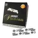 Половинки лезвий для бритвы Derby Premium 100 шт.