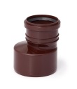 Переходник для желоба КАРМАТ Ø110/75 UV - коричневый