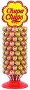 Леденцы CHUPA CHUPS в форме черепа шипучие клубника-лайм 45х15г
