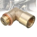 ЭМУЛЯТОР УГЛОВОЙ 90° ЗОНДА ЛАТУНЬ ПОДКЛАДКА CHECK ENGINE BLAD P0420  фото 10