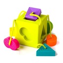 OombeeCube Sorter Kocka Fit Tvary Oombee Cube Hryzátko EDU Značka Fat Brain Toys