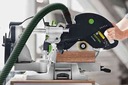 Festool POKOSOVÁ PILKA KS 120 REB + UHOLNíK + PRÚŽOK SADA Hĺbka rezu pod uhlom 90 stupňov 88 mm