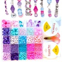 НАБОР БУСИН ДЛЯ ИЗГОТОВЛЕНИЯ БРАСЛЕТОВ САМОДЕЛЬНЫХ