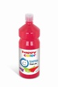 Farba tempera 1000 ml Happy Color czerwona