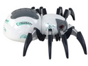 Veľký pavúk na diaľkové ovládanie RC Na Batérie Bielo-Sivá Materiál plast