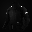 КУРТКА МОТОЦИКЛЕТНА ТЕКСТИЛЬ ТУРИСТИЧНЕ REBELHORN CUBBY V 3W1 ЧОРНА L  (15655428269) фото min 13