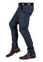 Элегантные брюки чинос в клетку темно-синего цвета, ФОТЫН, размер 32.
