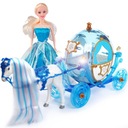 БОЛЬШАЯ КАРЕТА ПРОГУЛЯЮЩАЯ ЛОШАДЬ + ЗВУК СВЕТА ДЛЯ КУКЛЫ