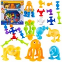 РАЗНОЦВЕТНЫЕ ДЕТСКИЕ БЛОКИ, СИЛИКОНОВЫЕ ПРИСОСКИ