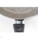 Patelnia granit BALLARINI Ferrara indukcyjna 28 cm Kształt okrągły