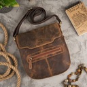 Pánska kožená taška cez rameno poštárka vintage Značka Paolo Peruzzi
