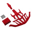 PRZYLEPNY КРАСНЫЙ ШЛЕМ KOLARSKI LINER ДЫШАЩИЙ ПОДКЛАДКА POCHLANIAJACA POT  фото 4