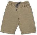 Pantoneclo Kids Wear Canvas Shorts nohavice Dominujúca farba béžová