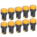 ИНДИКАТОР SYGNALU 10 ШТУК ЖЕЛТЫЙ ФАРА СВЕТОДИОДНЫЕ AD16-22DS ВЫСОКОЕ JASNOSC AC220V  фото 8