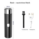 Черная электробритва style1 USB