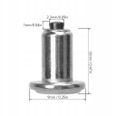 100PCS STOY OPONOWE SILVER UNIVERSAL WR ODPORNY NA ШИНУ 3S  (18005332068) фото min 7