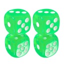 НАБОР ИЗ 2 КУБИКОВ RPG DRUID HERBAR DICE 1,1 СМ