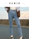 Semir Jeans Dámsky priliehavý vzhľad s tepelnou akumuláciou S Rukáv dlhý rukáv
