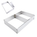 5cm RANT BLACHA FORMA REGULOWANA OPASKA DO PIECZENIA CIASTA BISZKOPTU