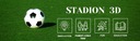 Focistadion - építőkockák, focisták 213 db Típus építőkockák
