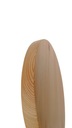 Деревянное сиденье табурета – диаметр сосны. 33см натуральный лак