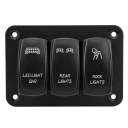 5PIN 3 GANG ROCKER SWITCH ПАНЕЛЬ LED (СВІТЛОДІОД) (СВІТЛОДІОД) LED (СВІТЛОДІОД) (СВІТЛОДІОД) BREIN BLUE BLEIGLIGHT DX  (17713082298) фото min 14