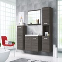 Мебель для ванной комнаты Огайо с раковиной и зеркалом