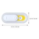 SMART USB ЗАРЯДНИЙ НІЧНИК З ЖОВТИМ СВІТЛОДІОДОМ ТА ДАТЧИКОМ РУХУ