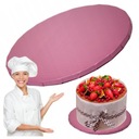 Podkład pod TORT Różowy 30 cm Gruby Cake Decor