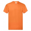 Koszulka męska Original FruitLoom Pomarańczowy XL