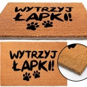 КОВРИК ДЛЯ ДВЕРИ 40х60 ВЫТРИТЕ НОГ Выкройки