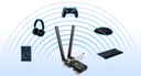 Karta sieciowa TP-LINK Archer TX55E Wi-Fi 6 AX3000 Maksymalna prędkość transmisji 3000 Mb/s