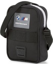 СУМКА НА РЕМНЕ ​​PUMA BMW MOTORSPORT МУЖСКАЯ ЧЕРНАЯ